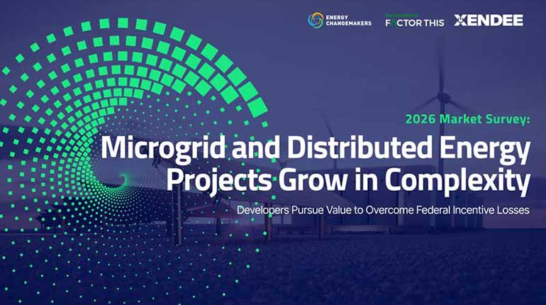 New Market Survey from Xendee Reveals DER Developers are Shifting Project Focus Amidst Federal Funding Losses