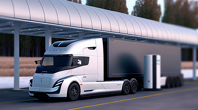 Electric Semi Truck Depots of the Future: A Phased Approach Utilizing Generators, Solar, Battery Storage, and Fuel Cells